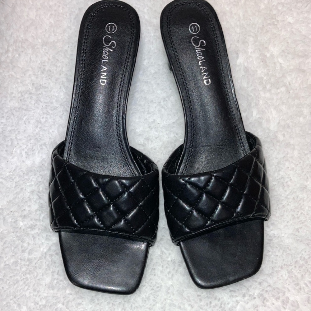 Black heels